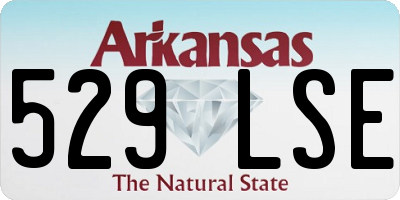 AR license plate 529LSE