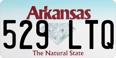 AR license plate 529LTQ