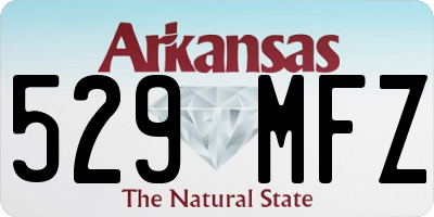 AR license plate 529MFZ