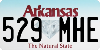 AR license plate 529MHE