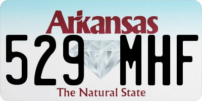 AR license plate 529MHF