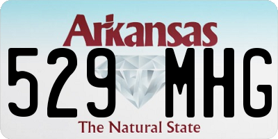 AR license plate 529MHG
