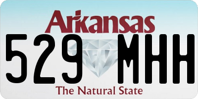 AR license plate 529MHH