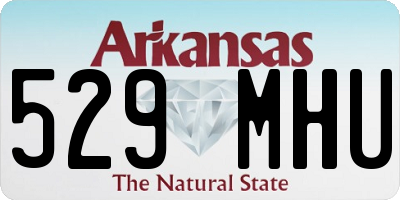 AR license plate 529MHU