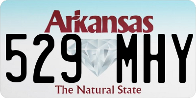 AR license plate 529MHY
