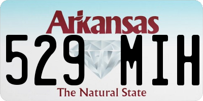 AR license plate 529MIH