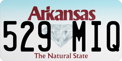 AR license plate 529MIQ