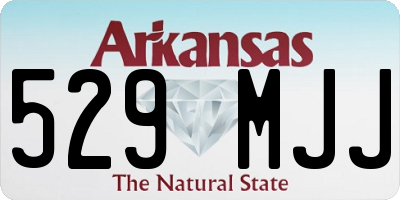 AR license plate 529MJJ