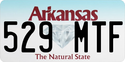 AR license plate 529MTF