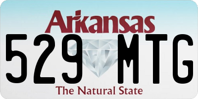 AR license plate 529MTG