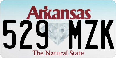 AR license plate 529MZK