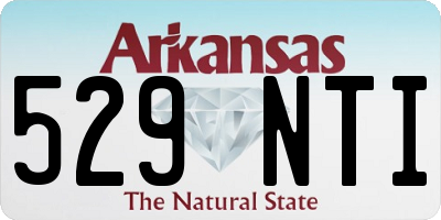 AR license plate 529NTI