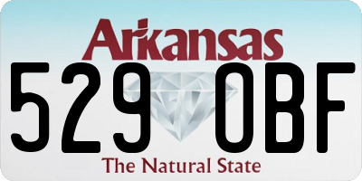 AR license plate 529OBF