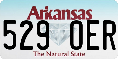 AR license plate 529OER