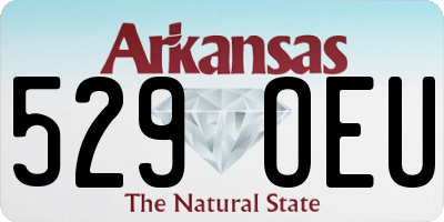 AR license plate 529OEU
