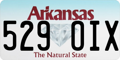 AR license plate 529OIX
