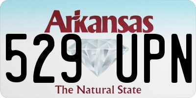 AR license plate 529UPN