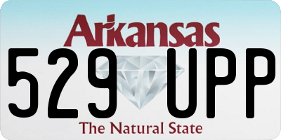 AR license plate 529UPP