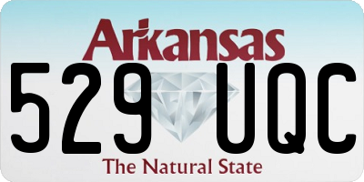 AR license plate 529UQC
