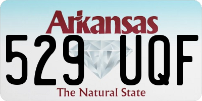 AR license plate 529UQF
