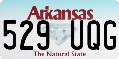 AR license plate 529UQG