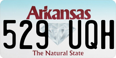 AR license plate 529UQH
