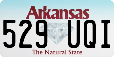 AR license plate 529UQI