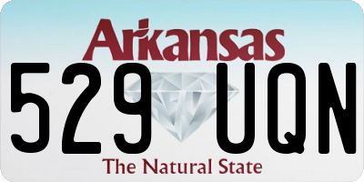 AR license plate 529UQN