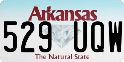 AR license plate 529UQW