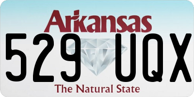 AR license plate 529UQX