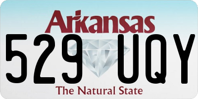 AR license plate 529UQY