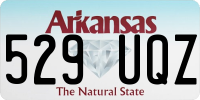 AR license plate 529UQZ
