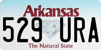 AR license plate 529URA