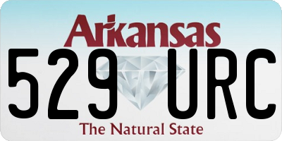 AR license plate 529URC