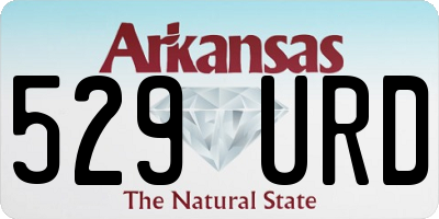 AR license plate 529URD