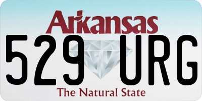AR license plate 529URG