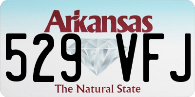 AR license plate 529VFJ