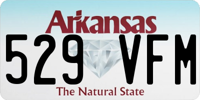 AR license plate 529VFM