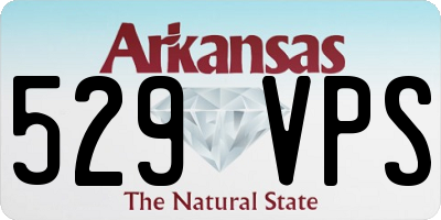 AR license plate 529VPS