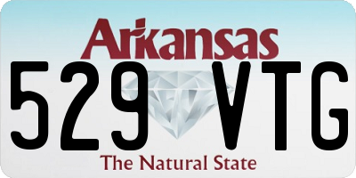AR license plate 529VTG