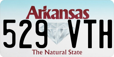 AR license plate 529VTH