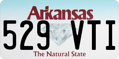 AR license plate 529VTI