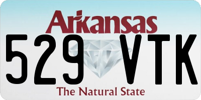 AR license plate 529VTK
