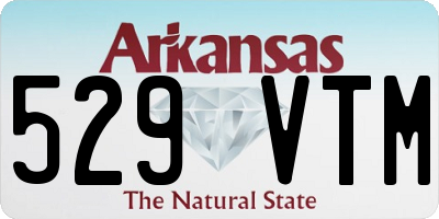 AR license plate 529VTM