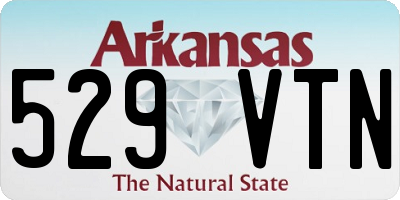 AR license plate 529VTN