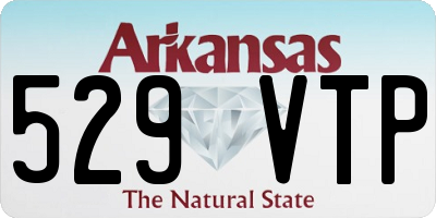 AR license plate 529VTP