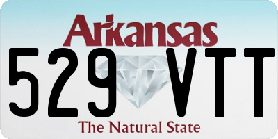 AR license plate 529VTT