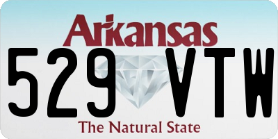 AR license plate 529VTW