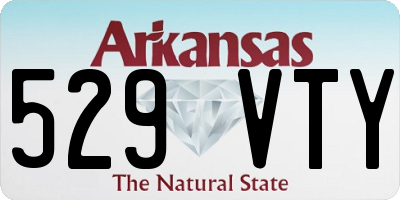 AR license plate 529VTY