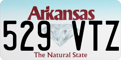 AR license plate 529VTZ